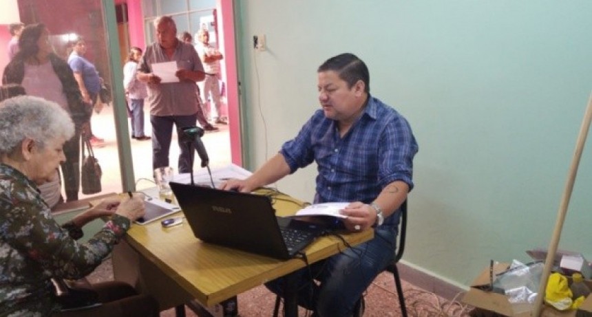 Renovación de carnés de OSEP a afiliados de Pomán