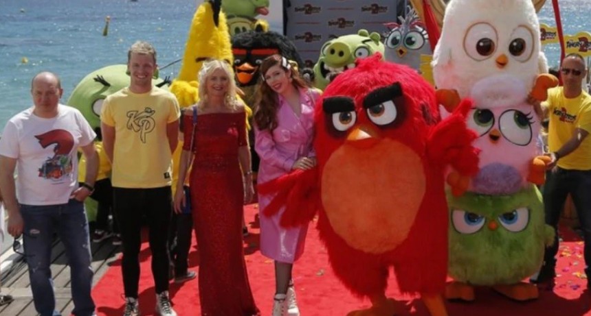 Angry Birds en el Festival de Cine de Cannes para presentar secuela de la película