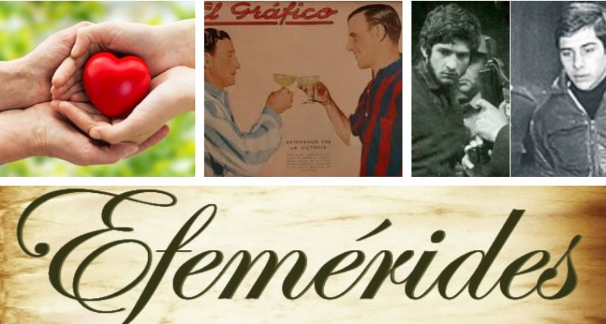 Un día como hoy: efemérides del 30 de Mayo