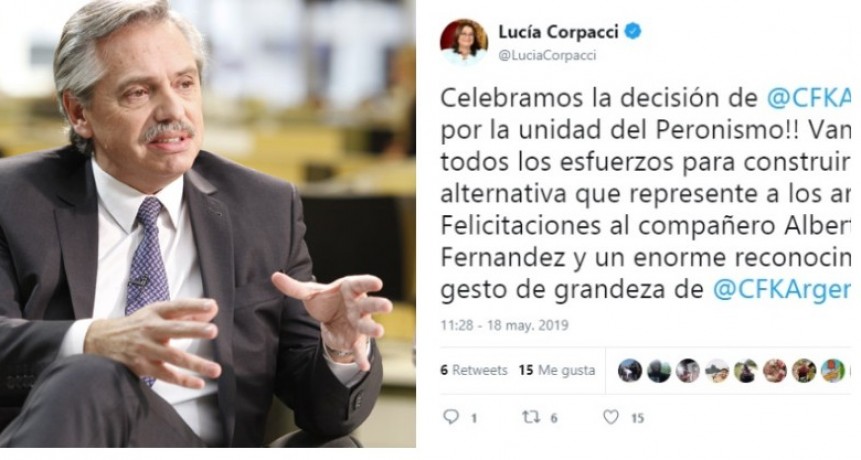 Alberto Fernández le respondió a Lucía Corpacci