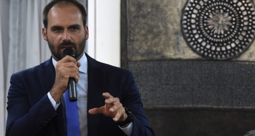 Eduardo Bolsonaro: Si Cristina es presidente, Brasil con Argentina solo tendrá una relación protocolar