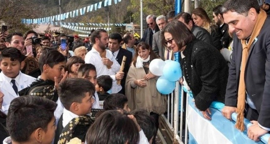 Corpacci presidió el festejo Patrio en El Rodeo