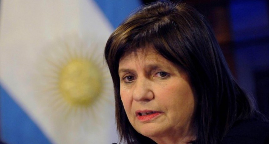 Piden el juicio político a Patricia Bullrich por mal desempeño en sus funciones
