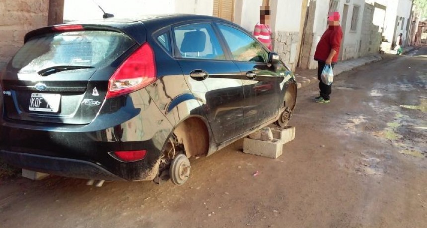 Roba ruedas: se denunciaron más de 600 ilícitos