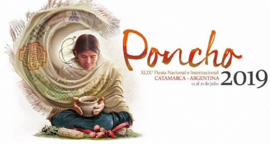Se presentó el logo de la Fiesta Nacional e Internacional del Poncho 2019
