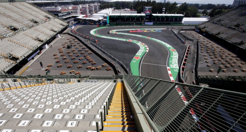  Convierten el autódromo sede de la F1 en hospital para hacer frente a la pandemia de coronavirus en México 
