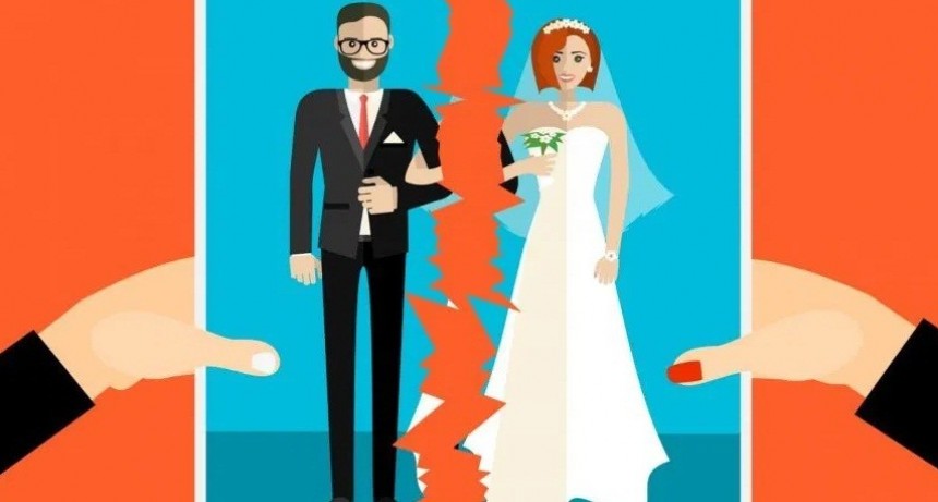 Récord de divorciados durante la cuarentena