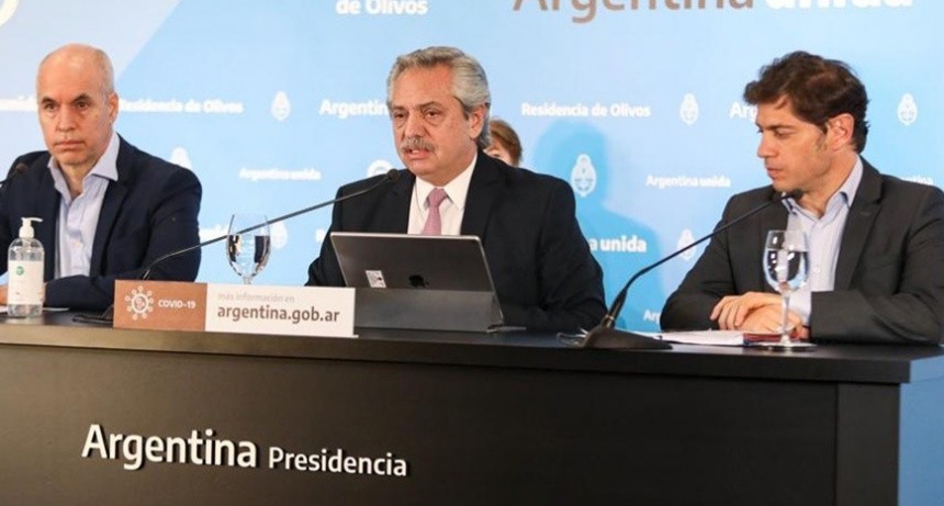 El Presidente anunció la extensión del aislamiento en el AMBA y la fase 4 para el resto del país