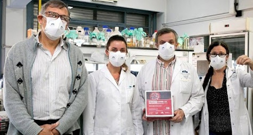 Presentan kit para testeos masivos por saliva hecho por científicos argentinos