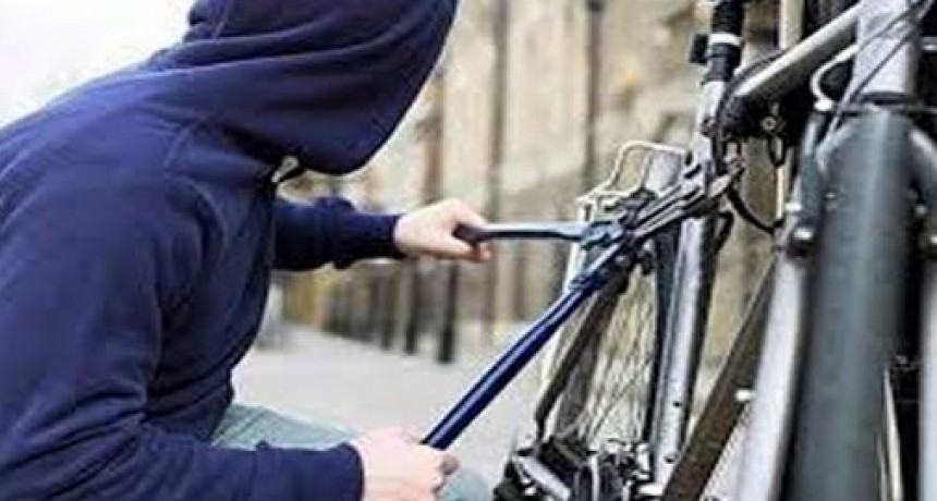 Se denunciaron violentos robos de bicicletas
