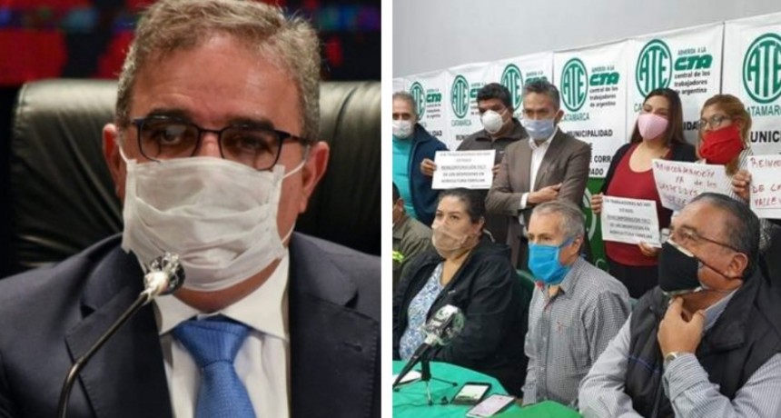 Jalil busca ganar la confianza de los gremios disidentes, más allá del encuentro la movilización sigue en pié