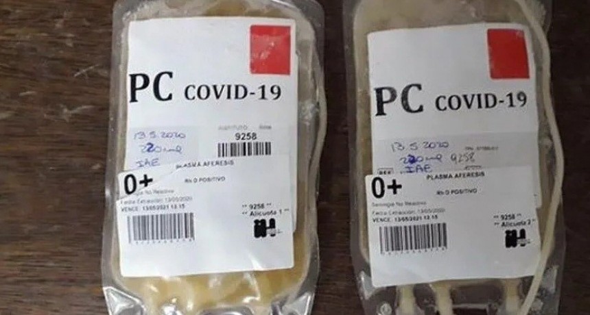 Aplican plasma por primera vez a cuatro pacientes con coronavirus en hospital argentino