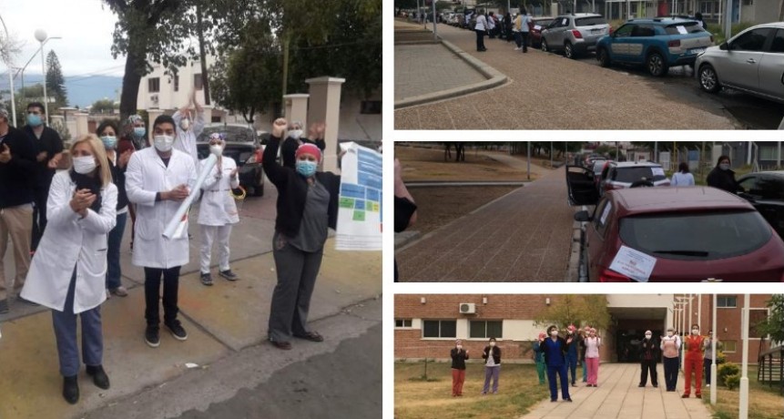 Médicos catamarqueños se sumaron a la protesta Nacional