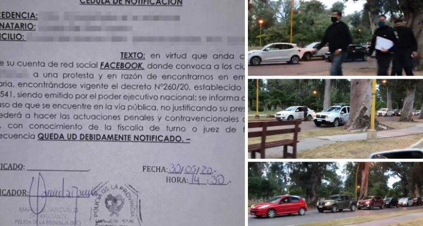 En Santiago del Estero, lejos de los aplausos, la Policía reacciona contra los médicos y bloquea el paso