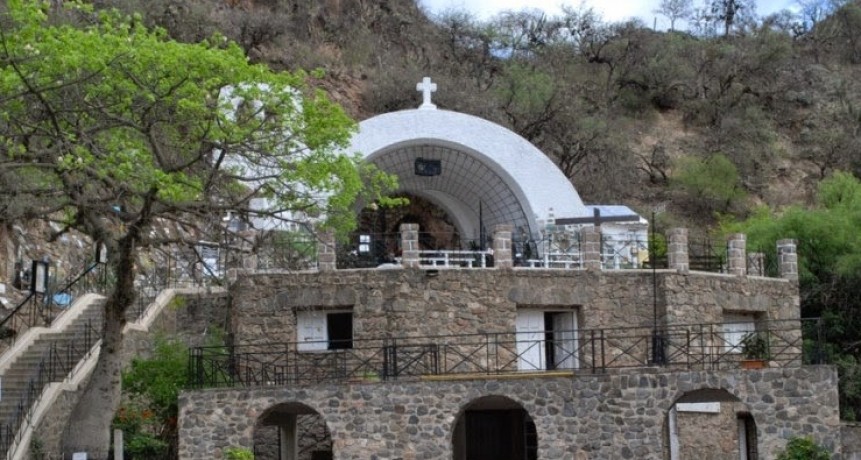 Reabrió la Gruta de la Virgen del Valle