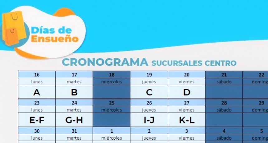 Reempadronamiento de comercios adheridos a Días de Ensueño
