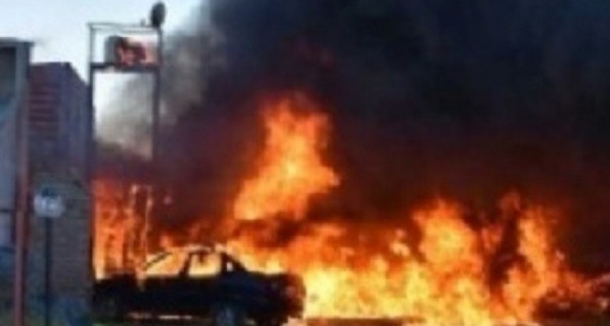 Se incendi&oacute; una vivienda en Parque Am&eacute;rica