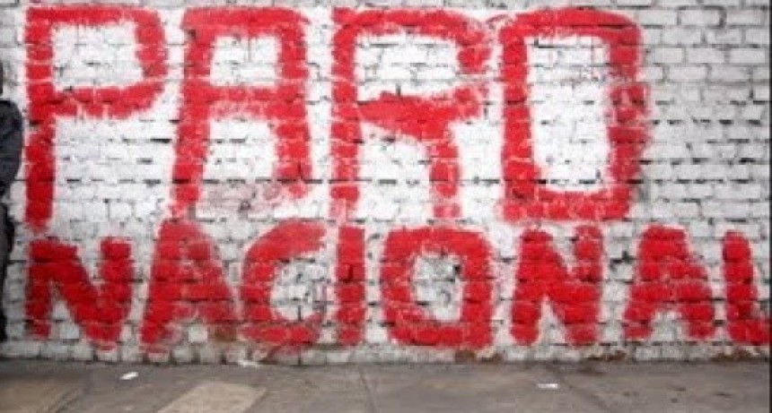 CGT Paro Nacional  el 25 de junio