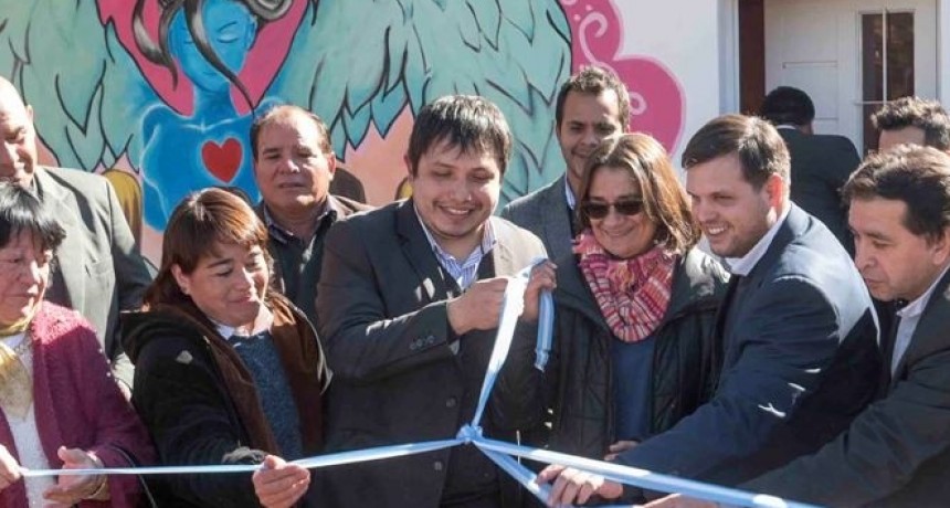 Corpacci y Menecier dejaron inaugurado la Casa de la Mujer &ldquo;Quariyay&rdquo;