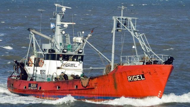 Prefectura detect&oacute; lo que podr&iacute;a ser el casco del Rigel