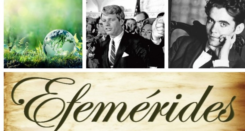 Un día como hoy: efemérides del 5 de Junio