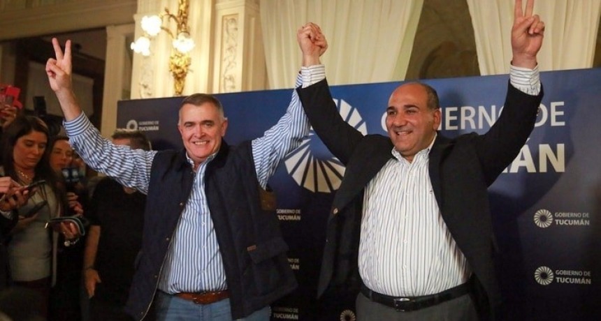 Manzur ganó en Tucumán y ratificó su respaldo a la fórmula Fernández-Fernández
