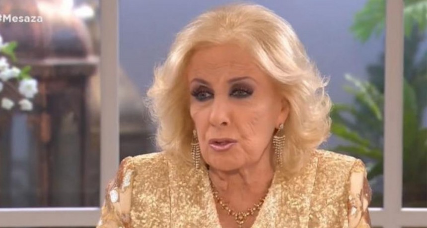 Mirtha Legrand contra la elección de Pichetto: Si hemos votado es para que no vuelva el peronismo