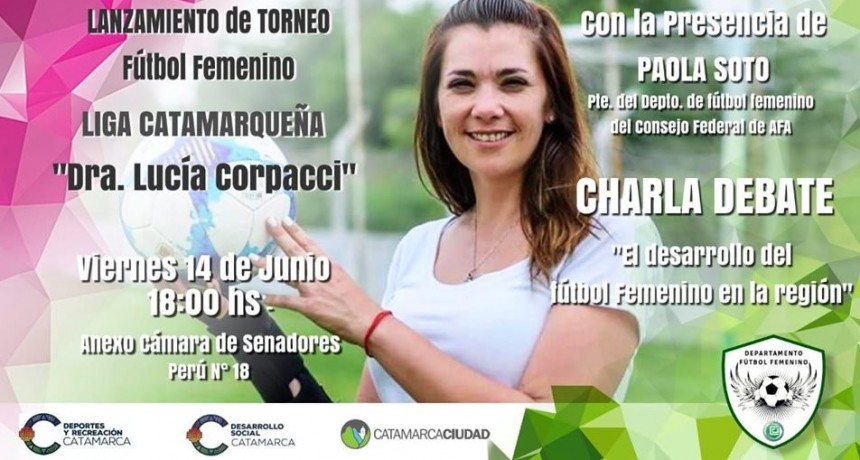 Arranca el primer torneo de fútbol femenino de la Liga Catamarqueña