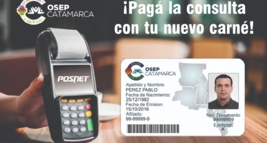 La próxima semana, afiliados de OSEP podrán pagar las órdenes con el carné