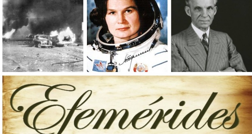 Un día como hoy: efemérides del 16 de Junio