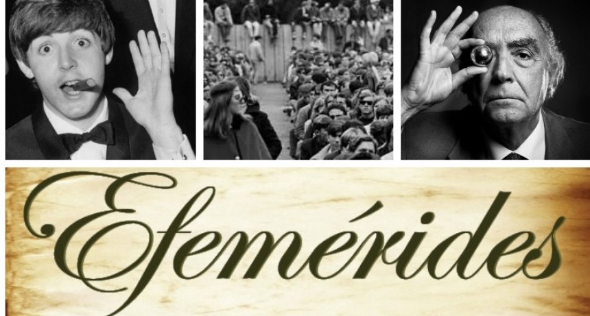 Un día como hoy: efemérides del 18 de junio