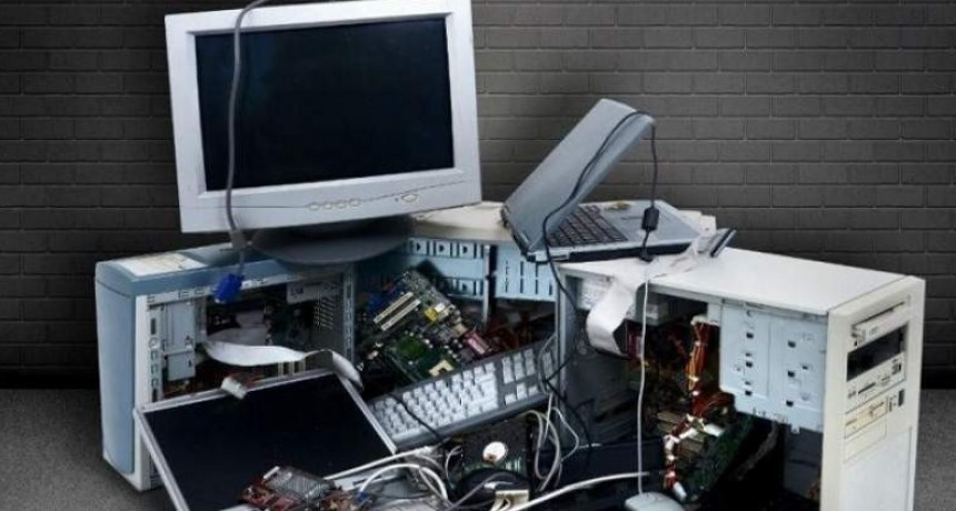 Campaña de reutilización de residuos electrónicos