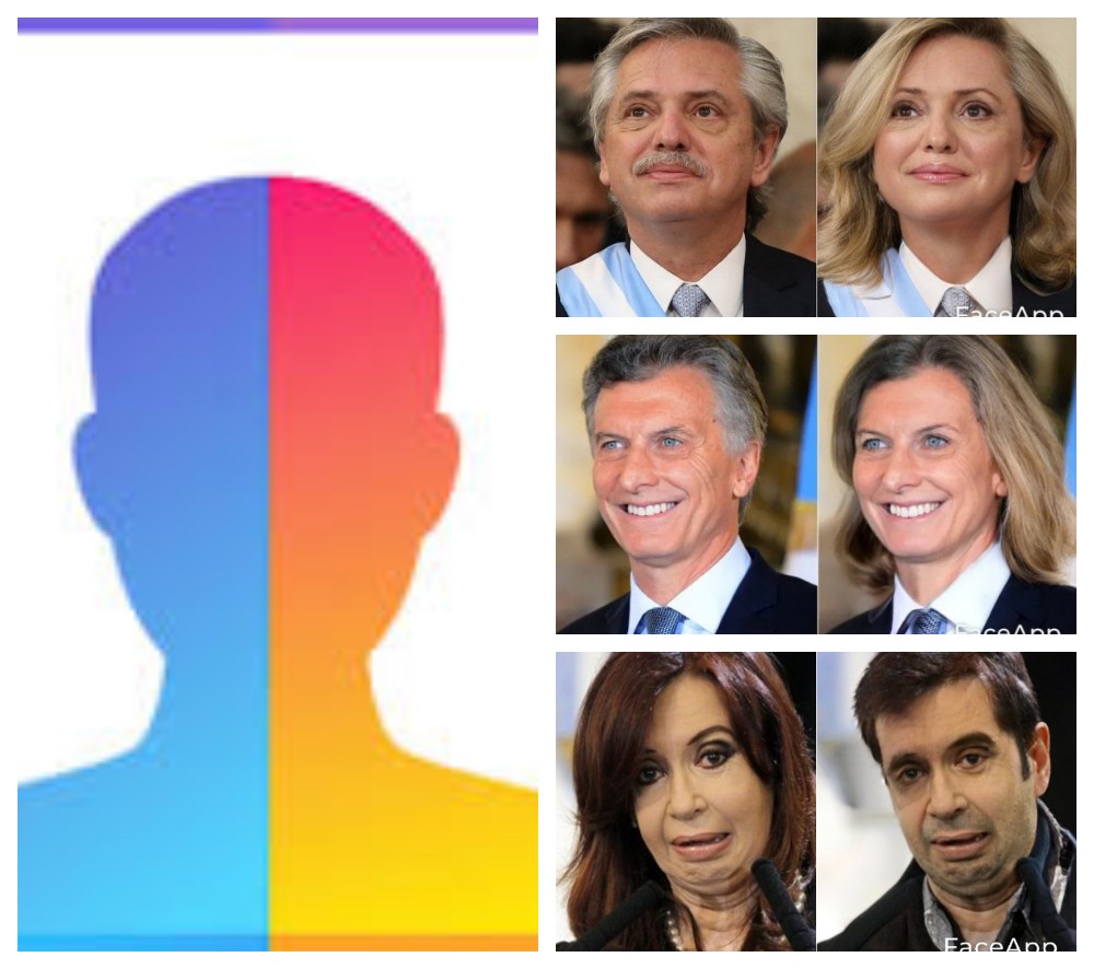 Volvió Face App y es furor por los políticos y Celebridades con sexo cambiado
