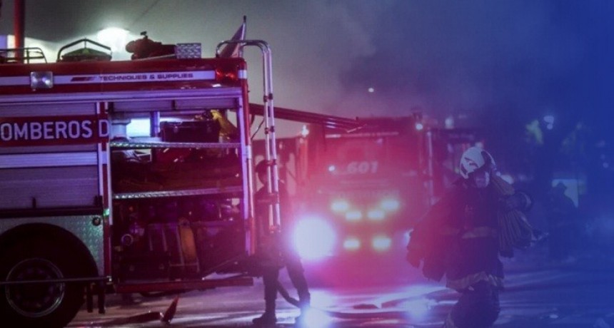 Explosión e incendio en una perfumería de Villa Crespo