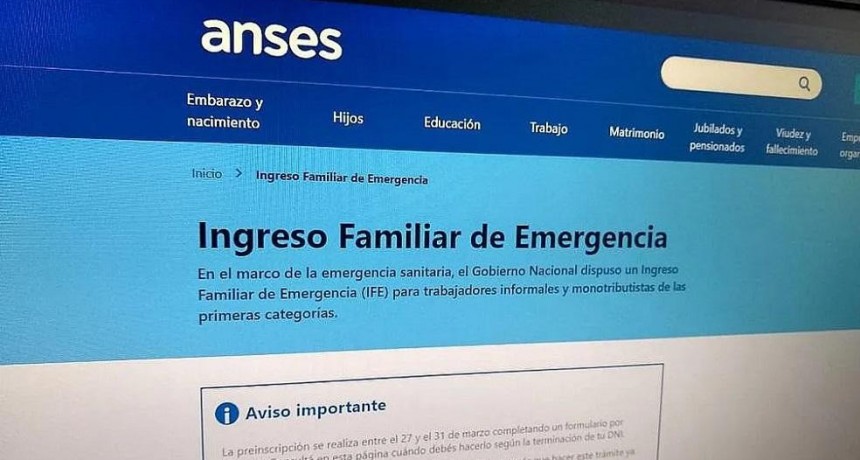 Anses: el bono de $10.000 se extenderá hasta después de la pandemia