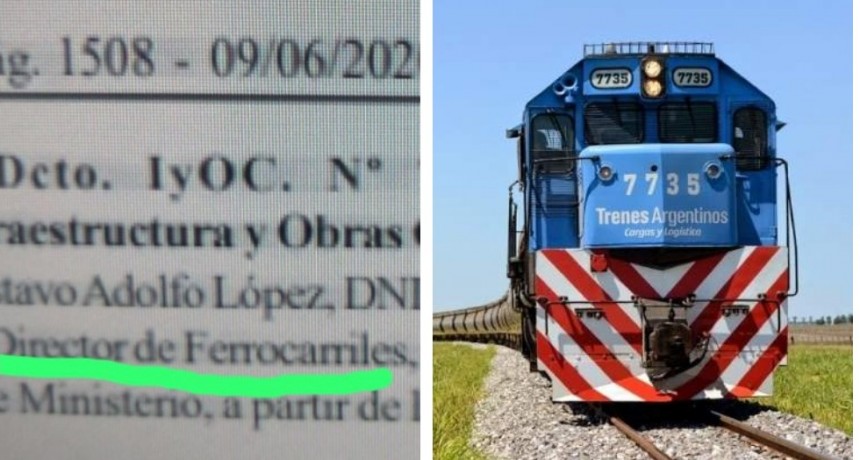 Designan director de ferrocarriles,las explicaciones oficiales