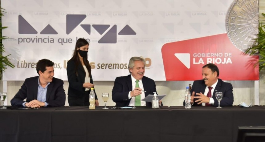 Fernández en la Rioja 