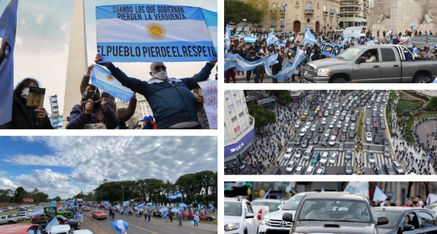 Contra la expropiación de Vicentin: así fue el banderazo en todo el país