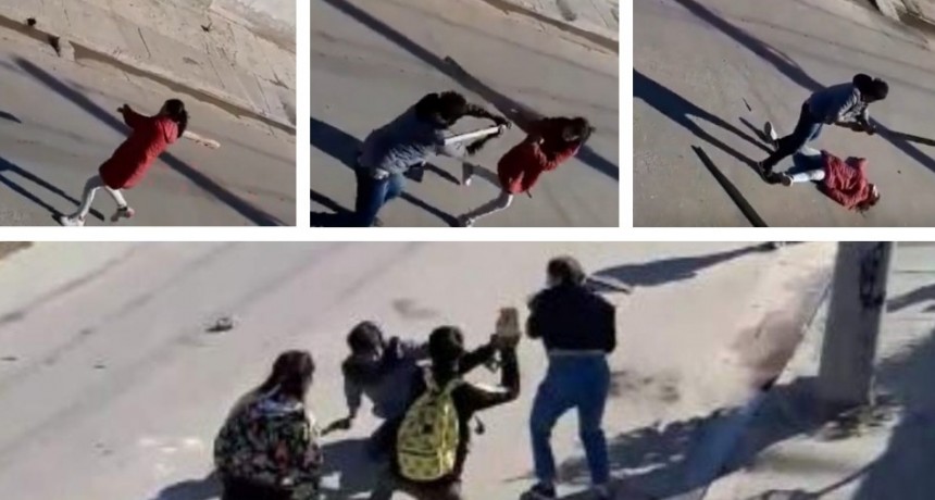 Casi matan a una mujer: Violenta agresión entre vecinos por el robo de una moto