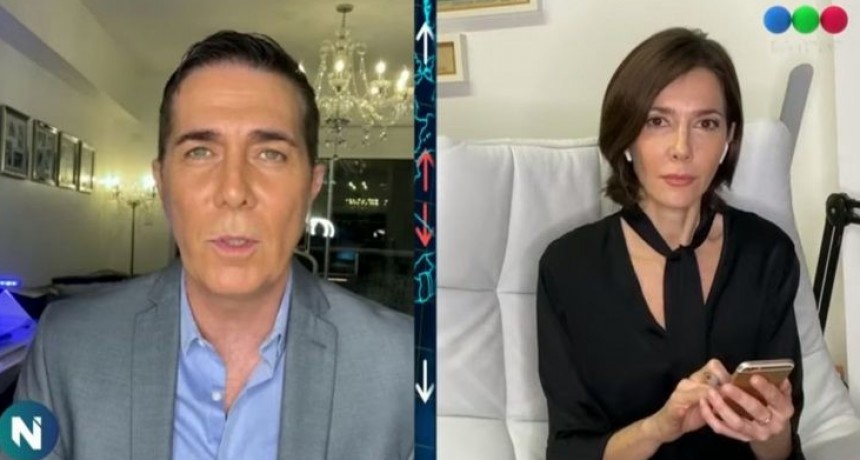 Cristina Pérez y Rodolfo Barili recibieron los resultados de sus tests de Covid-19 en vivo