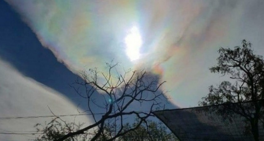 Fieles aseguran haber capturado la imagen de la Virgen del Cerro en el cielo