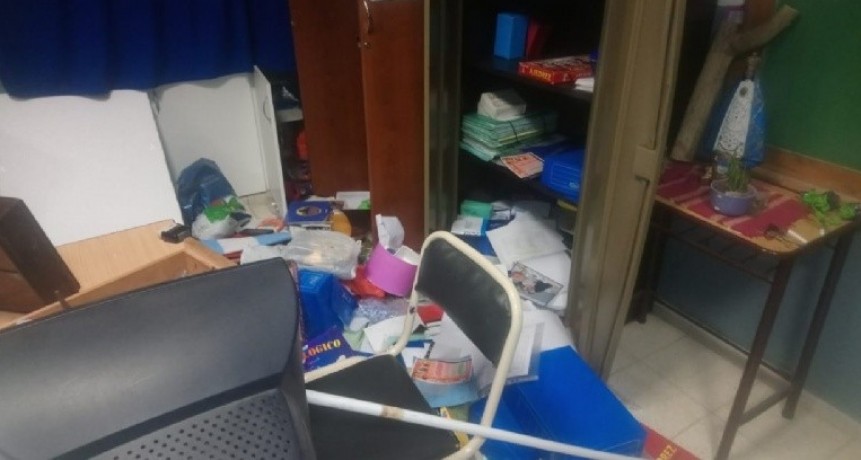 La escuela Secundaria 47 de la zona norte  fue blanco de delincuentes por quinta vez 