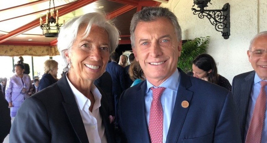 Macri recibe a la jefa del FMI en Olivos