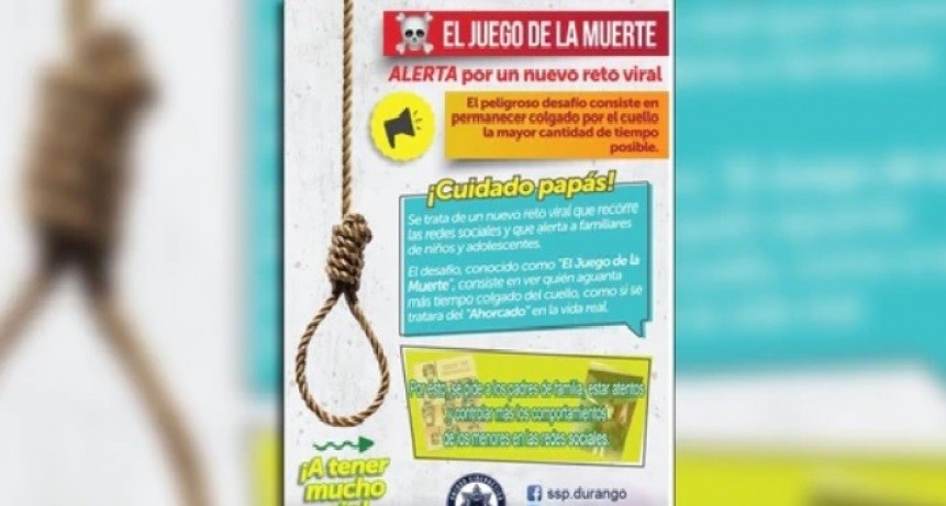 Despu&eacute;s de "Momo", advierten sobre otro peligroso desaf&iacute;o viral