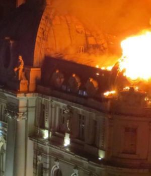 Ardi&oacute; el Banco Naci&oacute;n de Bah&iacute;a Blanca