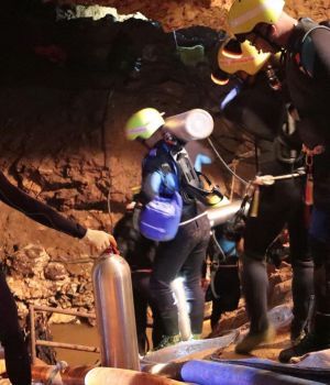 Final feliz: rescataron a todos los atrapados en la cueva de Tailandia