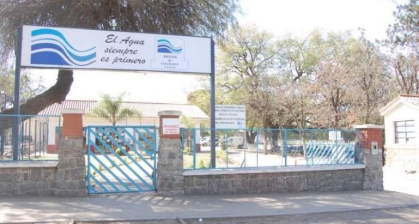 Aguas de Catamarca adhiere al asueto del viernes
