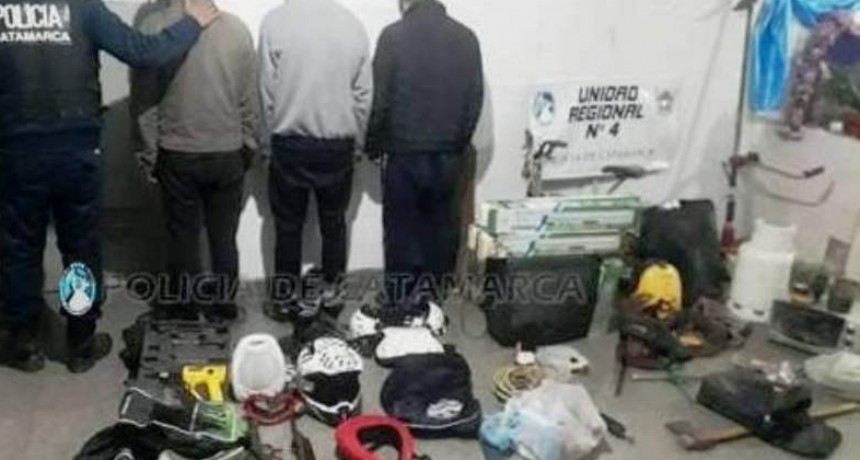 Esclarecen un cuantioso robo en Andalgalá