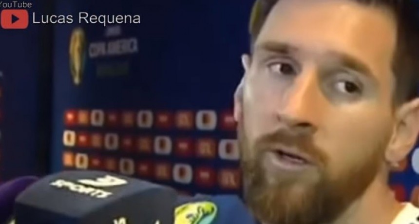 La elocuente canción que recopila las quejas de Lionel Messi durante la Copa América