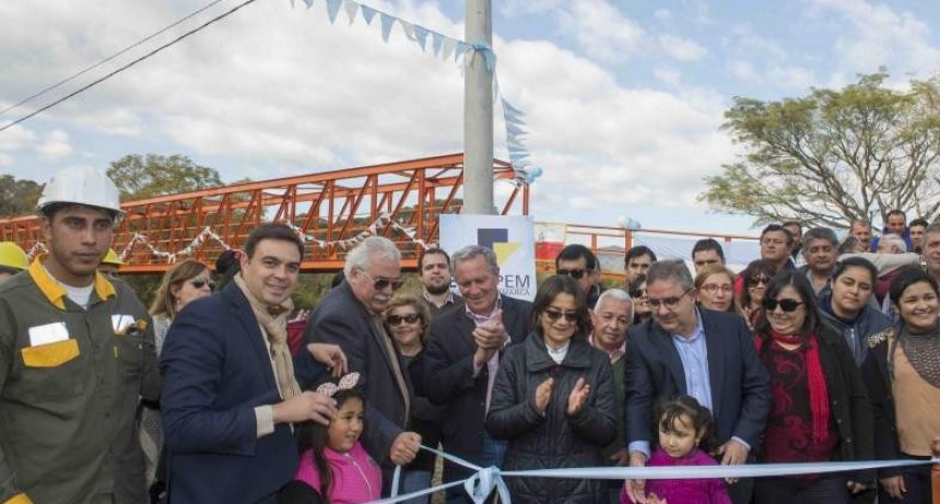 Corpacci en San Rosa: Por cada obra de la Capital le corresponde otra en el interior